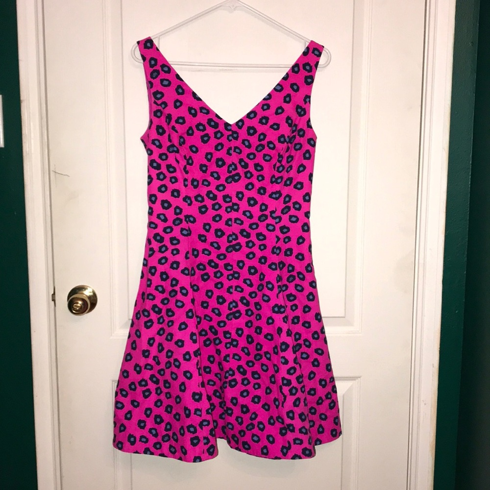 Lily Pulitzer Pink Leopard Dress